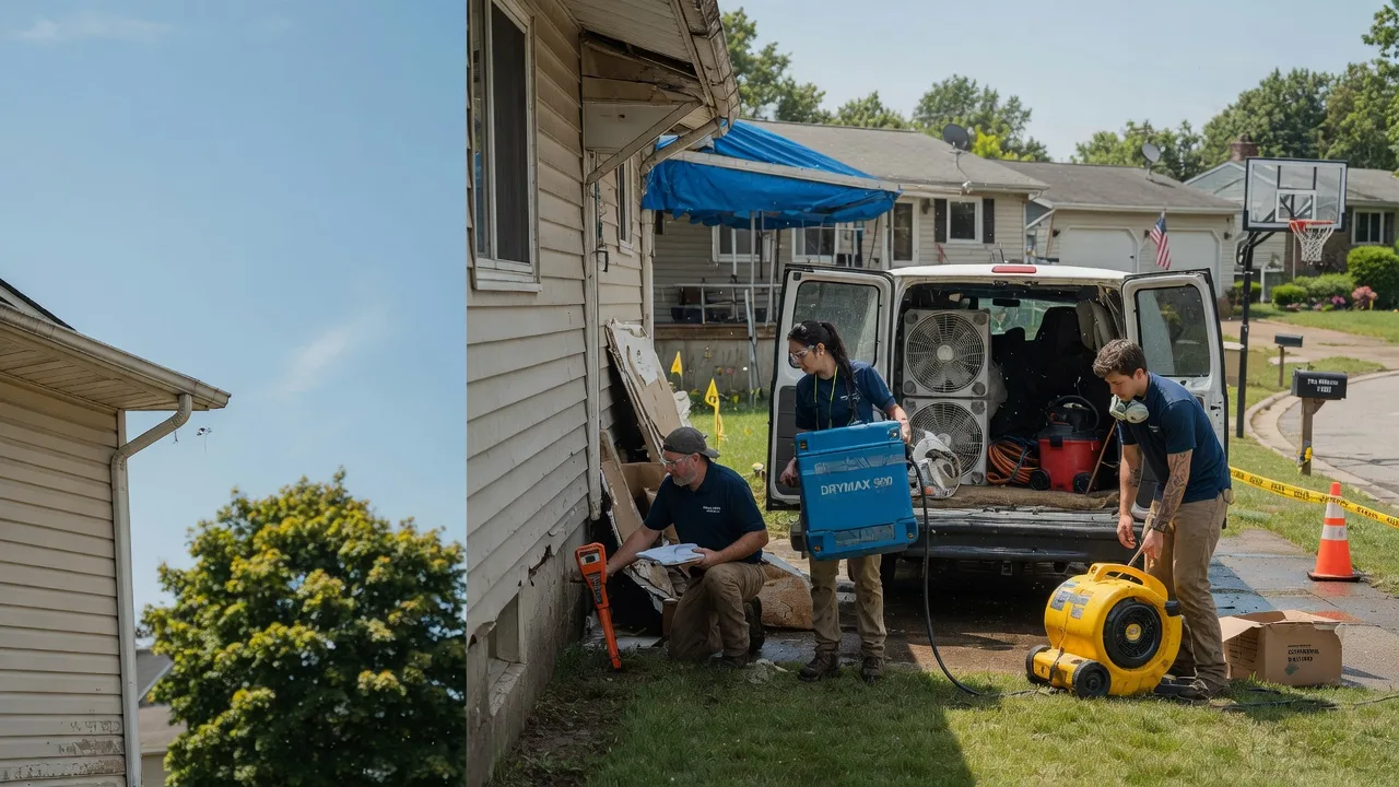 Ceiling Leak Cleanup in Greensburg, IN near me