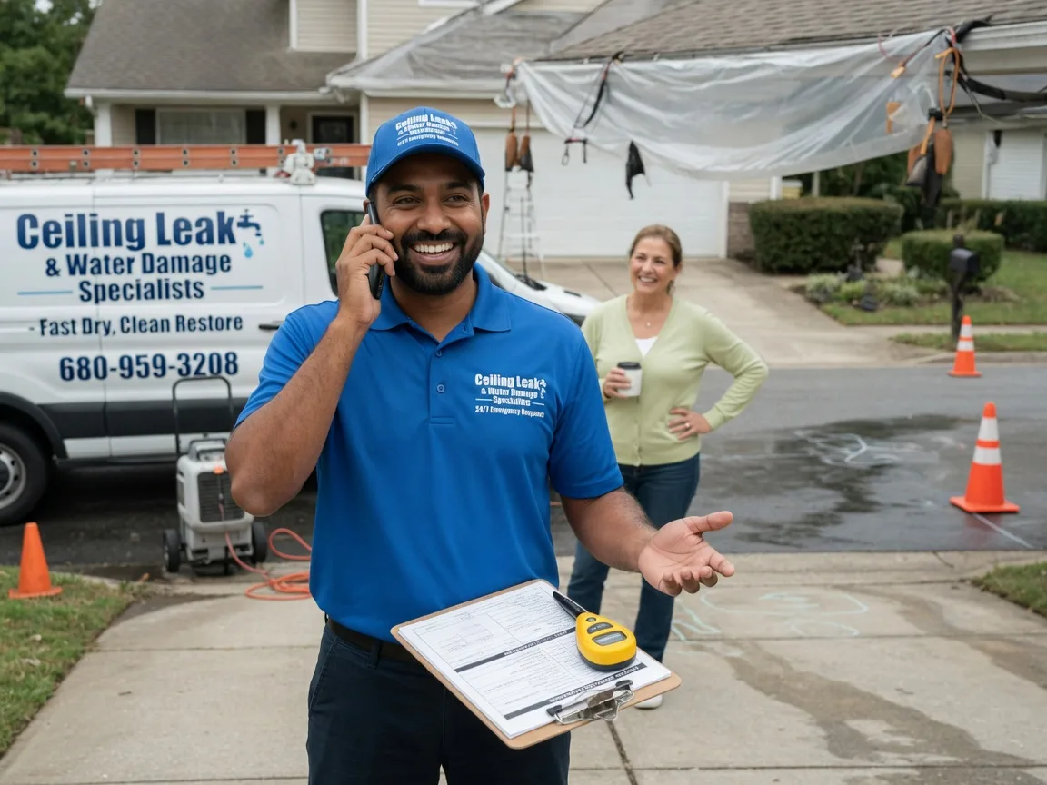 Ceiling Leak Cleanup Greensburg, IN FAQs